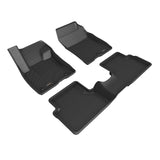 KAGU Floor Mat; Black; 3 pc.; 2 pc. Front Row; 1 pc. 2nd Row;  -  3D MAXpider L1FR14501509