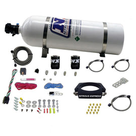 Nitrous Express Ls 102Mm Plate System (50-400Hp) W/ 15Lb Bottle