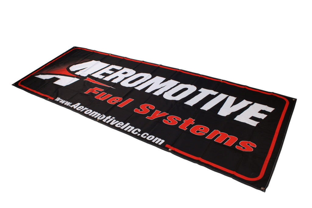 Aeromotive Aeromotive Banner - 32" x 92" Cloth with Metal Eyelets