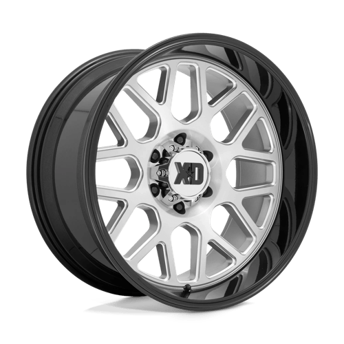 XD849 22X10 8X6.5 BRUSH-MILL BLK-LP -18MM