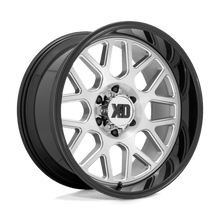 Load image into Gallery viewer, XD849 22X12 6X5.5 BRUSH-MILL BLK-LP -44MM