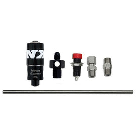 Nitrous Express Nitrous Purge Valve (6AN Manifold, Push Button, ANd Vent Tube)
