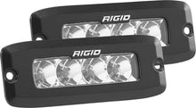 Load image into Gallery viewer, RIGID Industries 925113 RIGID SR-Q Series PRO, Flood Optic, Flush Mount, Black Housing, Pair