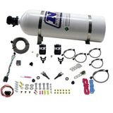 NISSAN / INFINITY DUAL NOZZLE (35-150HP) W/ 15LB Bottle. - Nitrous Express 20716-15