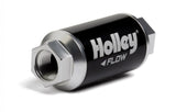 Billet HP Fuel Filter - 3/8NPT 100-Micron 100GPH - Holley 162-551