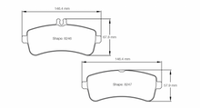 Load image into Gallery viewer, Pagid Racing 8246 RSC1 Compound Brake Pads