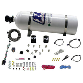Nitrous Express All Sport Compact Efi Single Nozzle System (35-50-75 Hp) With 15Lb Bottle