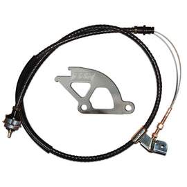 BBK Performance Mustang Hd Adj Clutch Cable & Quadrant Kit