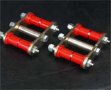 Rock Krusher/Super Shackle; Black; 3/4 in. Lift Rear Greasable Tow Shackle;