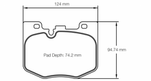 Load image into Gallery viewer, Pagid G2X BMW 3 Series Front Brake Pads