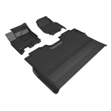 KAGU Floor Mat; Black; 3 pc.; 2 pc. Front Row; 1 pc. 2nd Row;  -  3D MAXpider L1FR15301509