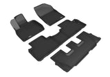 KAGU Floor Mat; Black; 4 pc.; 2 pc. Front Row; 1 pc. 2nd Row; 1 pc. 3rd Row;  -  3D MAXpider L1HY10001509