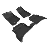 KAGU Floor Mat; Black; 3 pc.; 2 pc. Front Row; 1 pc. 2nd Row;  -  3D MAXpider L1JP02401509