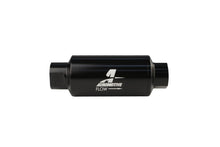 Load image into Gallery viewer, Aeromotive Filter, In-Line, 10-m Fabric Element, ORB-10 Port, Bright-Dip Black, 2&quot; OD