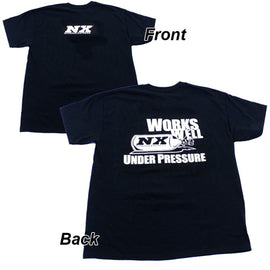 Nitrous Express Large Black Nx Under Pressure T-Shirt