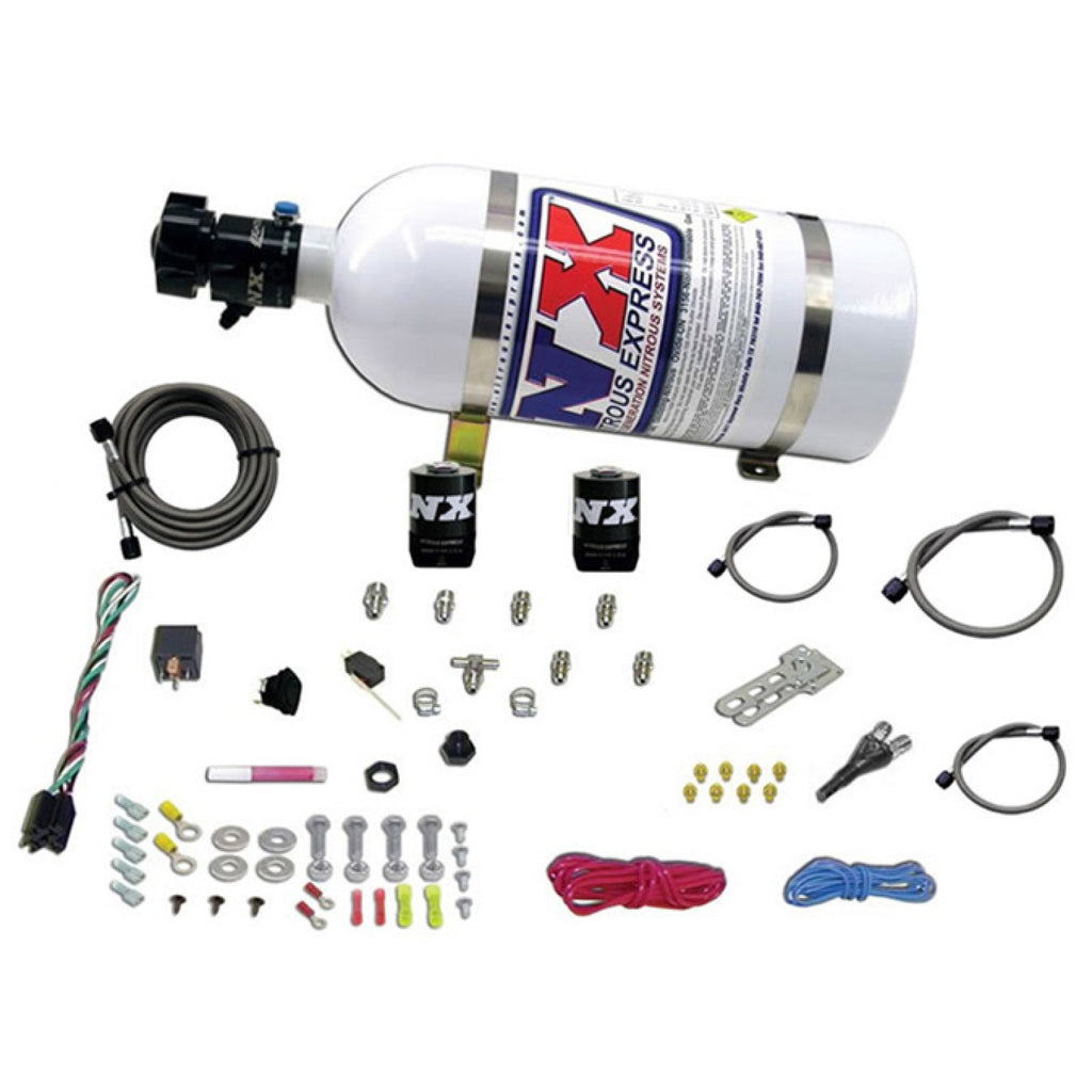 Nitrous Express All Sport Compact Efi Single Nozzle System (35-50-75 Hp) With 10Lb Bottle