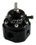 Universal Adjstable Fuel Pressure Regulator Black - AEM EV 25-302BK