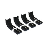 Bracket Covers for Raptor Series Slide Track Running Boards Only - Qty 4 Set - Raptor Series RB-BKC4