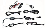 ColorADAPT 4-Piece Light 6SMD POD RGB Multi-Color Accent Kit with remote control - Race Sport RS04RGB