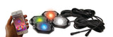 ColorSMART 4-Pod RGB+W LED Rock Light Kit (RGB+White Multi-Color) - Race Sport RS4PRGBW