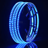 Bluetooth 14inch LED Wheel Light Kits - 16 Million colors - Chasing Functions - Race Sport RSCSWL14-C