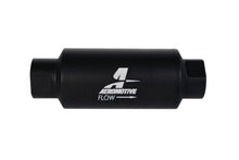 Load image into Gallery viewer, Aeromotive Filter, In-Line, 10-m Microglass Element, ORB-10 Port, Black Hard-Coat, Marine, 2&quot; OD
