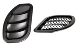 Hood Vent; Side; Right And Left; Black; Pair;