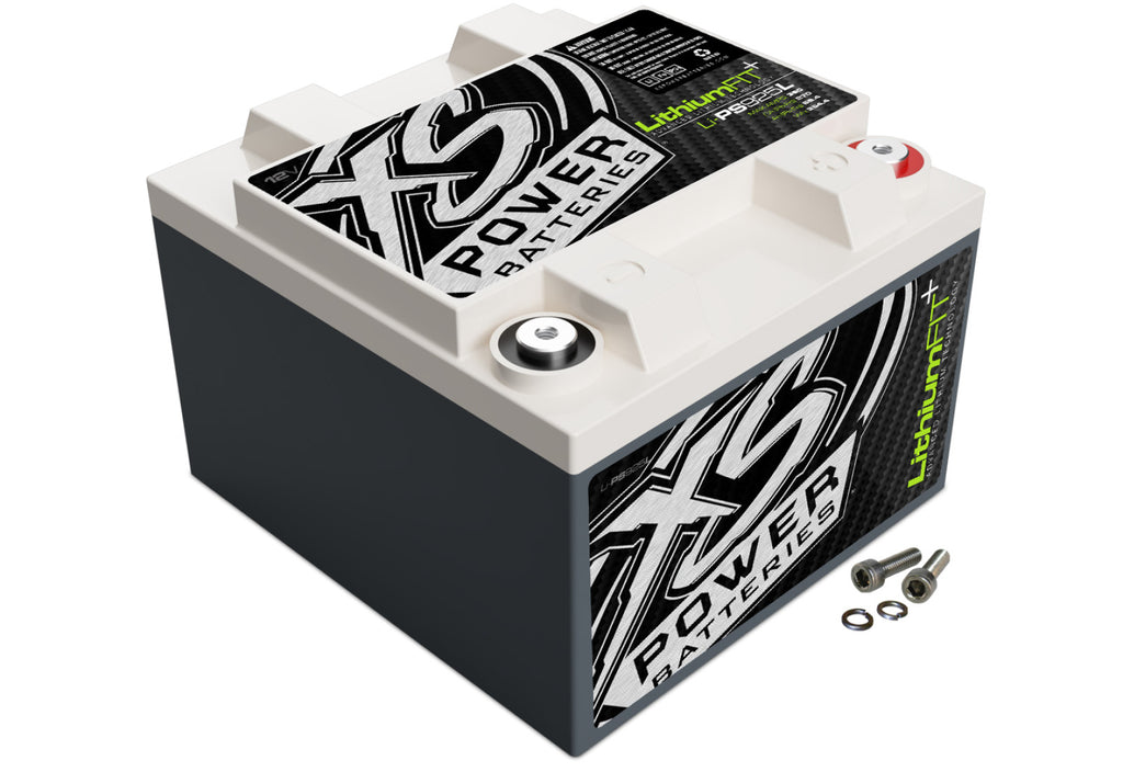 XS Power Batteries Lithium Powersports Series Batteries - M6 Terminal Bolts Included 360 Max Amps
