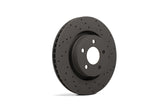 Talon Cross Drilled And Slotted Brake Rotors - Hawk Performance HTC4200