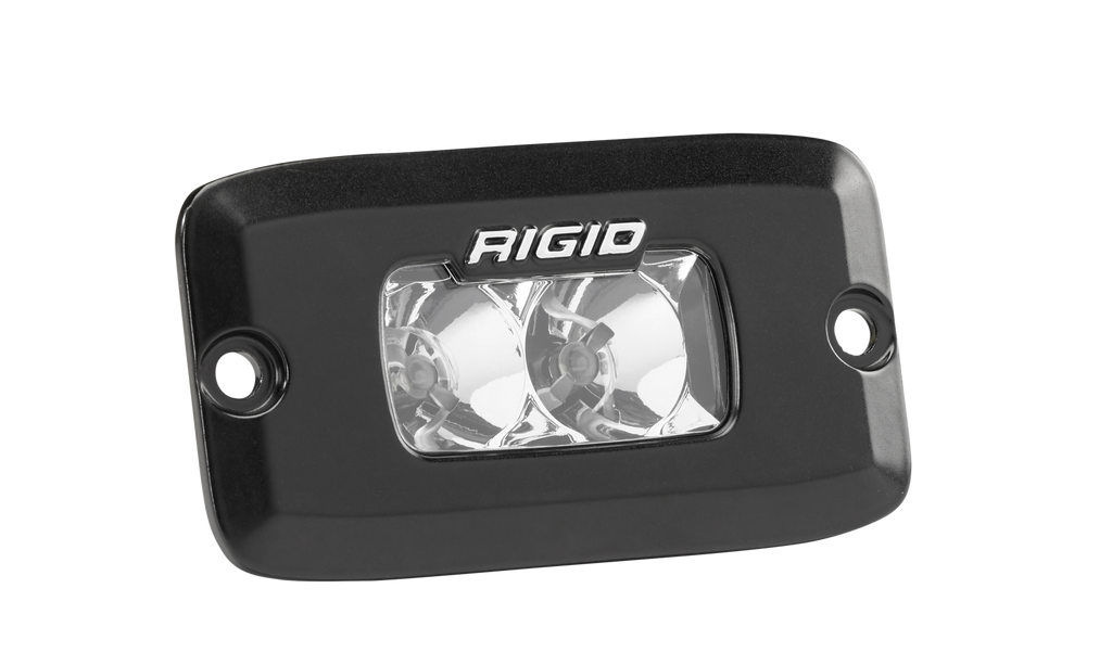 RIGID Industries 922113 RIGID SR-M Series PRO, Flood Optic, Flush Mount, Black Housing, Single