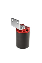 Load image into Gallery viewer, Aeromotive Filter, Canister, 100-Micron Stainless Mesh Element , 3/8" NPT Port, Bright-Dip Red Top / Black Cup, SS Series
