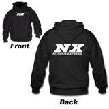 BLACK NX HOODIE; LARGE. - Nitrous Express 16596