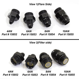 Nitrous Express 8AN To 8AN Orb Filter Fitting For Lightning 375