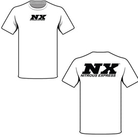 Nitrous Express X-Large  White T-Shirt W/ Black Nx