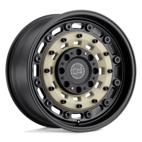 BRARS 16X8 BLANK D-SAND-BLK -10MM