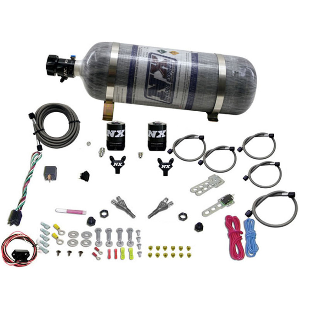 Nitrous Express Nissan / Infinity Dual Nozzle (35-150Hp) W/ Composite Bottle