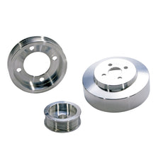 Load image into Gallery viewer, BBK Performance Mustang 5.0 3 Pc Under Drive Pulley Kit (Aluminum)