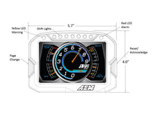 Load image into Gallery viewer, AEM CD-5 Carbon Digital Racing Dash Non-Logging/ Non-GPS Display