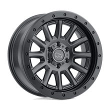 Load image into Gallery viewer, BRDGR 17X8.5 6X5.5 GUN-BLK 0MM