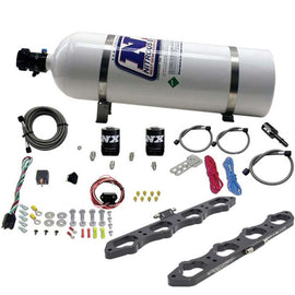 Nitrous Express Coyote Wet Direct Port Plate System(15Lb Bottle)