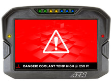 Load image into Gallery viewer, AEM CD-7 Carbon Digital Racing and Logging Dash Display - Non-Logging / GPS Enabled