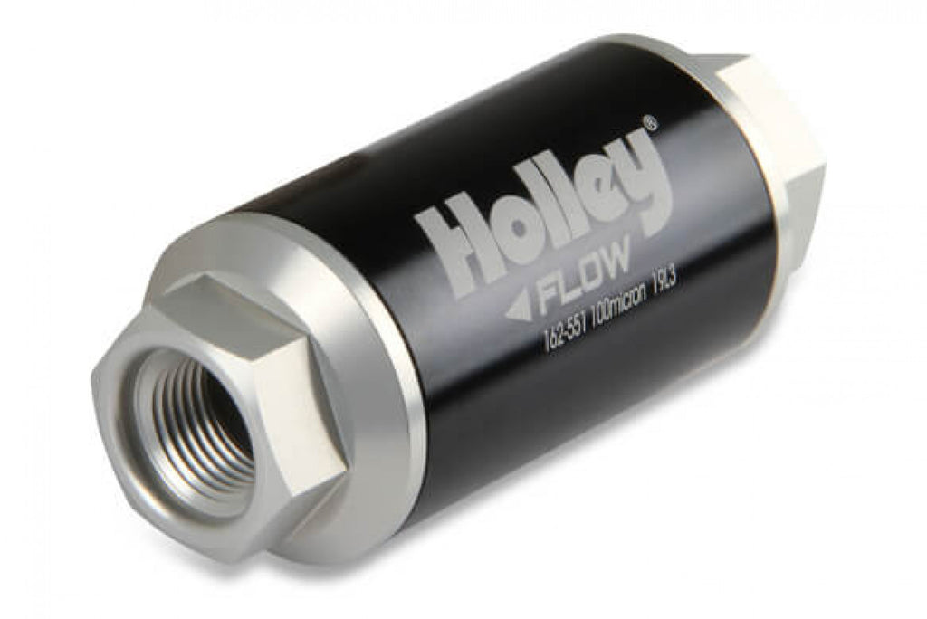 Holley 100 GPH HP Billet Fuel Filter