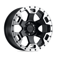 Load image into Gallery viewer, BRGLT 18X9 6X5.5 G-BLK-MIRLP -18MM
