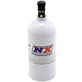 Nitrous Express 2.5 Lb Bottle (W/ Motorcycle Valve) (4.38  Dia. X 12.37  Tall)