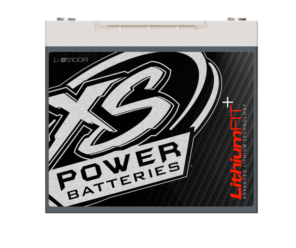 XS Power Batteries Lithium Racing 12V Batteries - M6 Terminal Bolts Included 3840 Max Amps