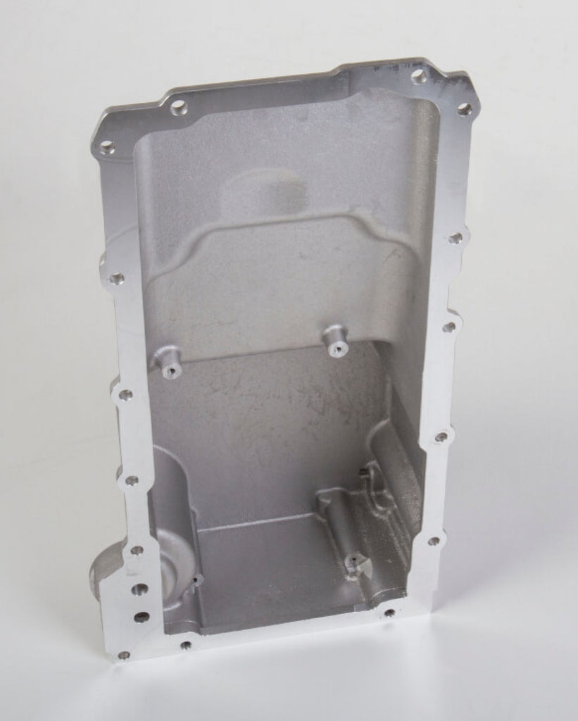Holley GM LS Swap Oil Pan - Carbon Black Ceramic - additional front clearance