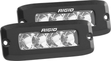 Load image into Gallery viewer, RIGID Industries 925113 RIGID SR-Q Series PRO, Flood Optic, Flush Mount, Black Housing, Pair