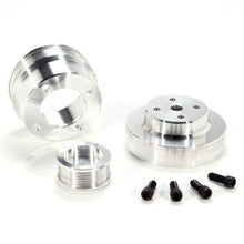 Load image into Gallery viewer, BBK Performance Mustang 5.0 3 Pc Under Drive Pulley Kit (Aluminum)