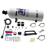 GT500 NITROUS PLATE SYSTEM (50-250HP); With 15LB Bottle. - Nitrous Express 20949-15