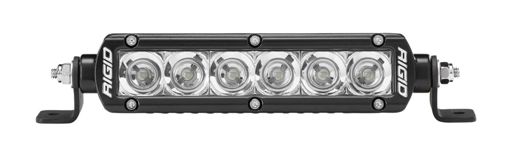 RIGID Industries 906113 RIGID SR-Series PRO LED Light, Flood Optic, 6 Inch, Black Housing